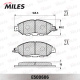 MILES E500606 Колодки тормозные (Смесь CERAMIC) NISSAN PATHFINDER 14-/INFINITI QX60 12- передние E500606