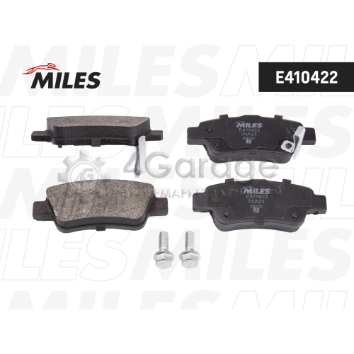 MILES E410422 Колодки тормозные HONDA CR-V III 07- задние LowMetallic