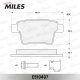 MILES E510407 Комплект тормозных колодок дисковый тормоз