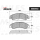 MILES E500662 Колодки тормозные CADILLAC ESCALADE/CHEVROLET TAHOE 06- передние