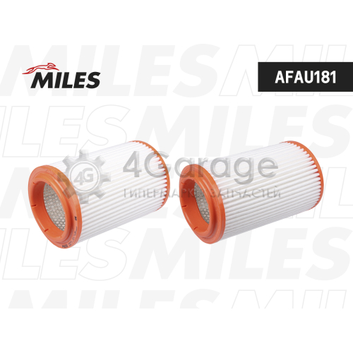 MILES AFAU181 Фильтр воздушный MB W140/W210/W124 4.2-5.0 -97