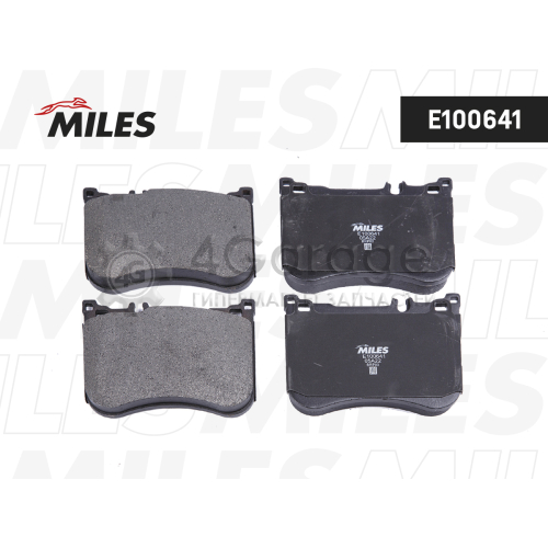 MILES E100641 Колодки тормозные MERCEDES W222/С217 13- передние SemiMetallic