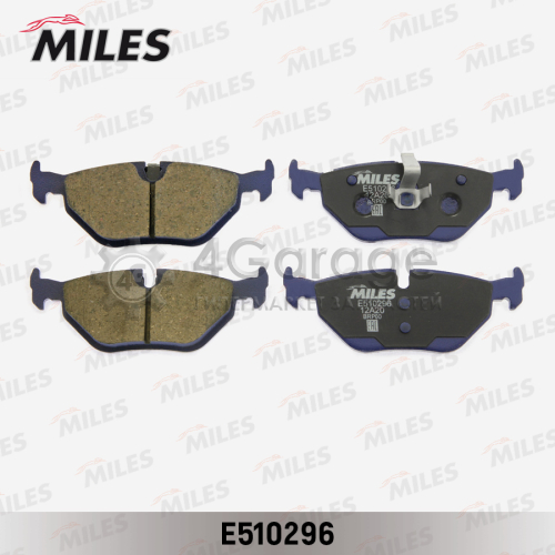 MILES E510296 Колодки тормозные (Смесь CERAMIC) BMW E36/E46/Z4 E85/E86 задние (TRW GDB1344) E510296