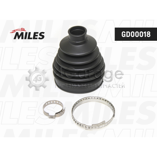 MILES GD00018 Пыльник ШРУСа RENAULT DUSTER/FLUENCE/MEGANE III 1.4TCE 2.0 07 нар. GD00018