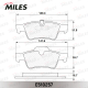 MILES E510257 Колодки тормозные задние (смесь CERAMIC) MERCEDES BENZ W164 ML 05/W251 R CLASS 06