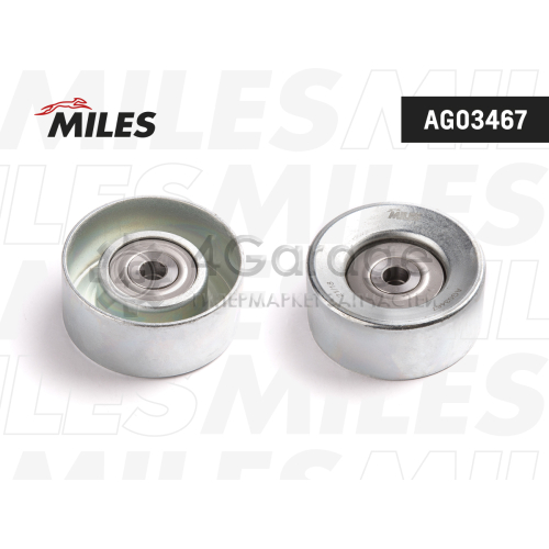 MILES AG03467 Ролик ремня приводного MITSUBISHI 1.8-2.4 08- AG03467