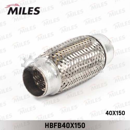 MILES HBFB40X150 Труба гофрированная с внутренним плетением 40X150 HBFB40X150