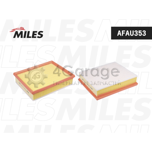 MILES AFAU353 Фильтр воздушный RENAULT LAGUNA 1.6/2.0 07-