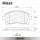 MILES E500239 Колодки тормозные (Смесь CERAMIC) SUBARU FORESTER 9702/LEGACY 9603/OUTBACK 0003 передние (TRW GDB3217) E500239