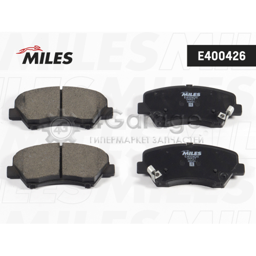 MILES E400426 Колодки тормозные HYUNDAI i30/ELANTRA 11-/CEED 12- передние E400426