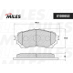 MILES E100652 Колодки тормозные MAZDA 6 12- передние SemiMetallic