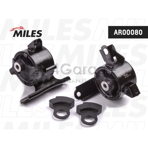 MILES AR00080 Опора двигателя левая (гидравл) honda jazz, fit 02-08 at AR00080