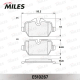 MILES E510267 Колодки тормозные (Смесь CERAMIC) BMW E81/E87/E90 1.6 2.0 04 задние (TRW GDB1612) E510267