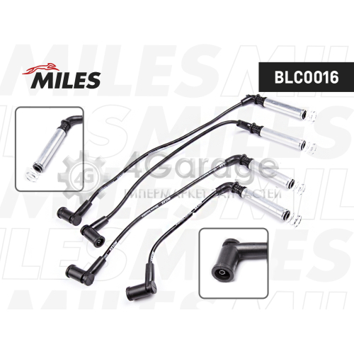 MILES BLC0016 Высоковольтные провода зажигания FORD FIESTA 1.3 01- BLC0016