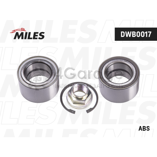 MILES DWB0017 Подшипник ступ.CITROEN JUMPER/FIAT DUCATO/PEUGEOT BOXER 06- пер.