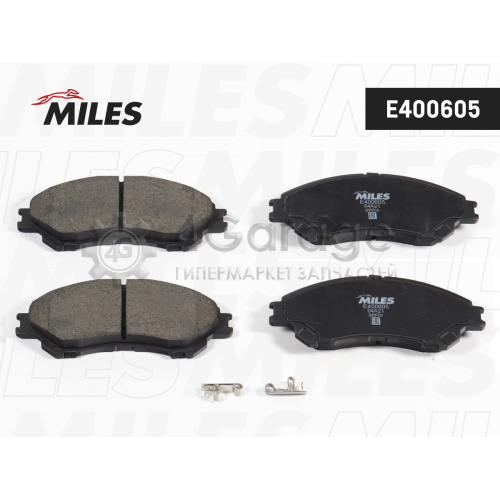 MILES E400605 Колодки тормозные SUZUKI SX4 13-/VITARA 15- передние E400605