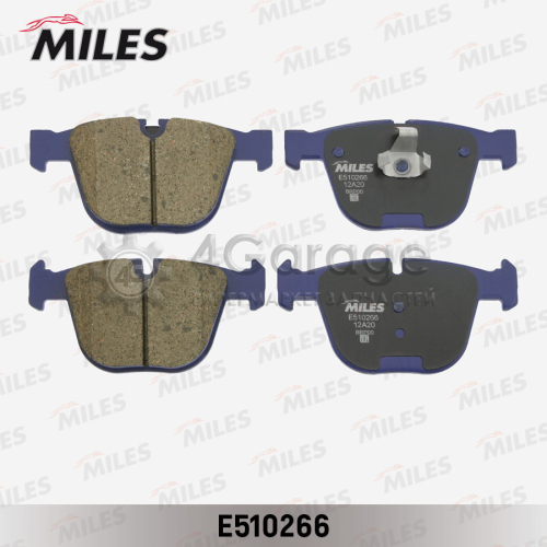 MILES E510266 Колодки тормозные (Смесь CERAMIC) BMW E60/E61/E65/E66/E70/E71 задние (TRW GDB1502) E510266