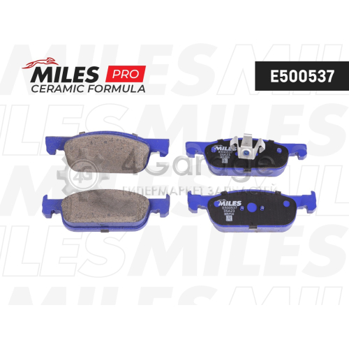 MILES E500537 Колодки тормозные LADA X-RAY передние E500537