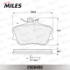 MILES E500456 Колодки тормозные MERCEDES W202 93 00 передние