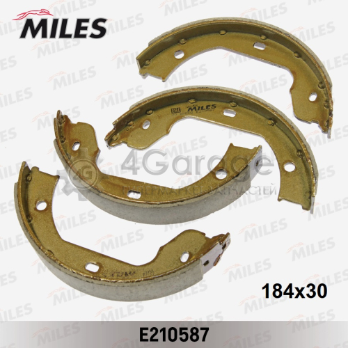 MILES E210587 Колодки ст.торм.BMW E60/E65/E83/E53/E70/VW T5 03 09/TOUAREG 2.5D 03 10