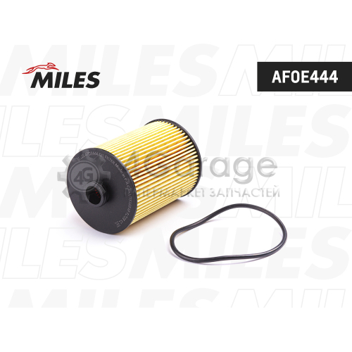 MILES AFOE444 Фильтр масляный VAG/PORSCHE 3.6 10- (MANN HU8009z) AFOE444