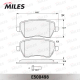 MILES E500498 Колодки тормозные SUZUKI SWIFT 05 /OPEL AGILA 07 /NISSAN MICRA 10 передние