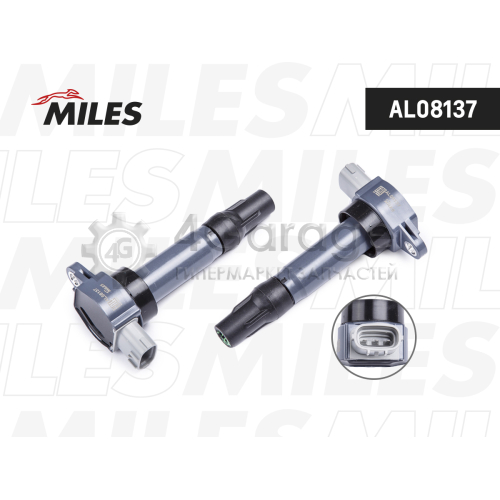 MILES AL08137 Катушка зажигания MITSUBISHI ASX/LANCER 1.6 AL08137