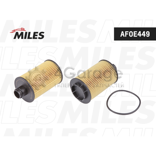 MILES AFOE449 Фильтр масляный JEEP GRAND CHEROKEE 3.0D 11- (MANN HU7018Z, FILTRON OE689/2) AFOE449