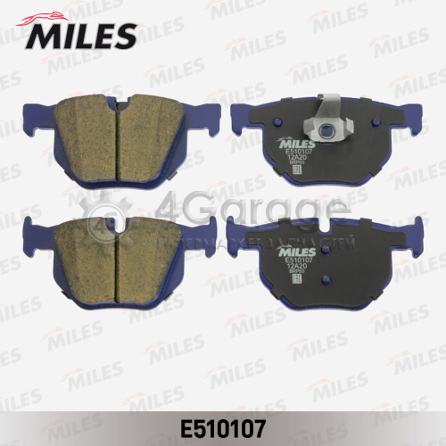 MILES E510107 Колодки тормозные BMW E90/E91/E60/E61/E70/E71 задние