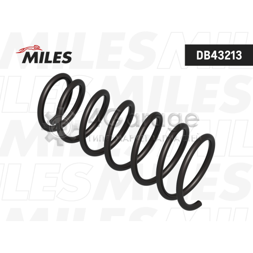 MILES DB43213 Пружина подвески TOYOTA CORONA 4WD,C-series 96-02,Carina 92-96/4WD 96-02 задняя (KYB RK7500) DB43213