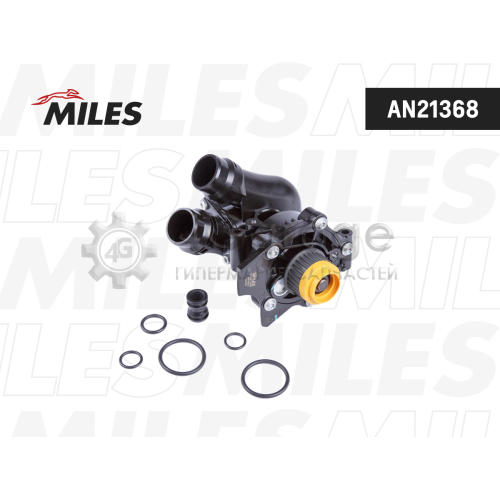 MILES AN21368 Насос водяной (корпус и крышка из алюминия) VW 1.8-2.0 TFSI 07 AN21368