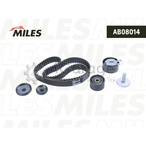 MILES AB08014 Водяной насос + комплект зубчатого ремня