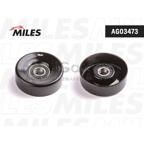 MILES AG03473 Ролик ремня приводного Buick/Chevrolet/Chrysler/Ford USA AG03473