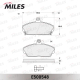 MILES E500548 Комплект тормозных колодок дисковый тормоз