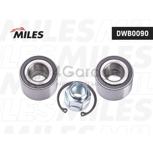 MILES DWB0090 Подшипник ступ.CHEVROLET AVEO II T250/255/SPARK III M300 05- зад.