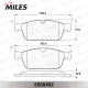 MILES E500452 Колодки тормозные (смесь CERAMIC) MERCEDES GL X166/ML W166 передние (TRW GDB1970) E500452