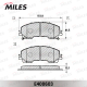 MILES E400603 Колодки тормозные (Смесь Low-Metallic) передние NISSAN X-TRAIL (32)/INFINITI Q50 13- E400603