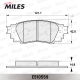 MILES E510559 Комплект тормозных колодок дисковый тормоз