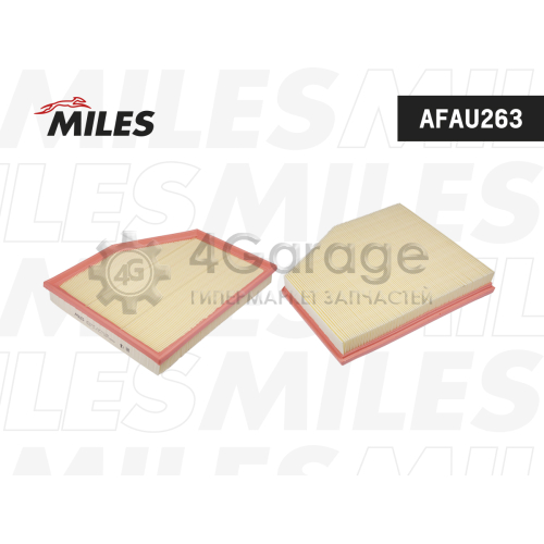 MILES AFAU263 Фильтр воздушный BMW E60 2.0/4.0/4.5/5.0/E63 4.5/5.0 (FILTRON AP032/3) AFAU263