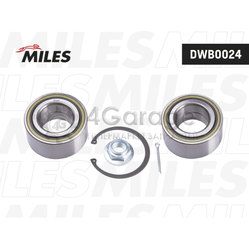 MILES DWB0024 Подшипник ступ.HYUNDAI SONATA EF/IX35/SANTA FE/KIA SPORTAGE III 10- пер.