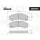 MILES E500574 Комплект тормозных колодок, дисковый тормоз