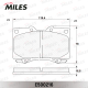 MILES E500216 Колодки тормозные передние (Смесь CERAMIC) TOYOTA LAND CRUISER 4.2D 9098/4.2D/4.7 98