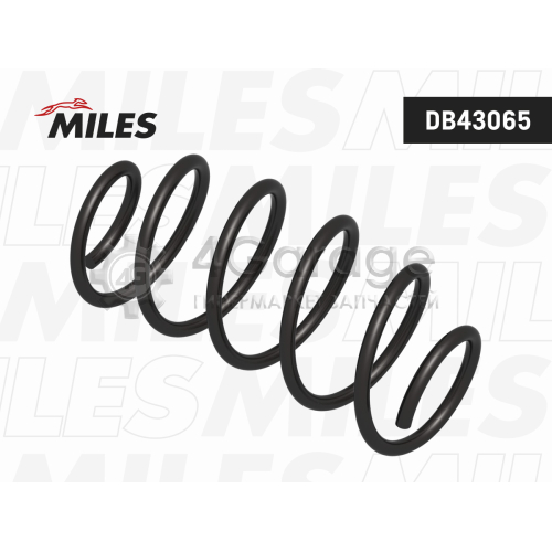 MILES DB43065 Пружина подвески FORD MONDEO III 2.5V6/3.0V6 00-07 передняя