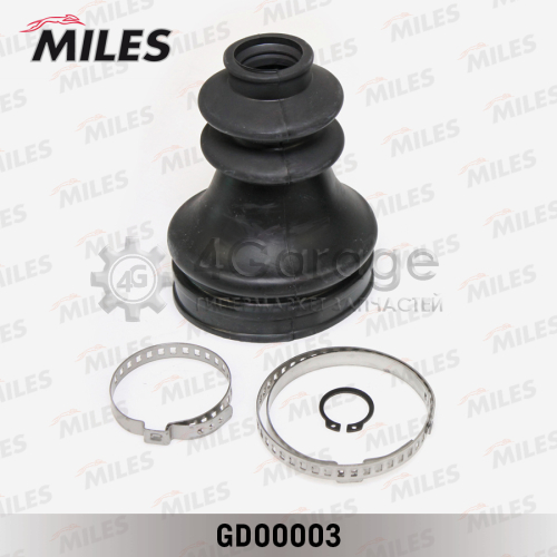 MILES GD00003 Пыльник ШРУСа внутреннего правый RENAULT LOGAN/SANDERO/LAGUNA II 01 GD00003