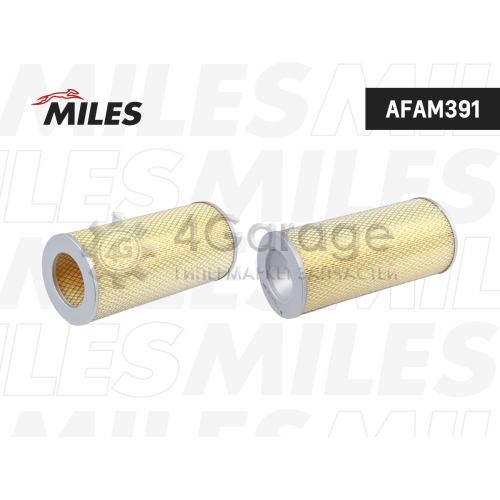 MILES AFAM391 Фильтр воздушный TOYOTA HIACE 2.0-2.4 89-95 (FILTRON AM453, VIC A-170) AFAM391