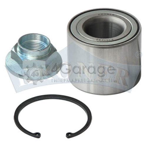 Подшипник ступицы PEUGEOT 307 (01-), 207 (06-) (задн. компл.) [30x62x48] (K151296) KRONER KRONER K151296 в Ростове-на-Дону