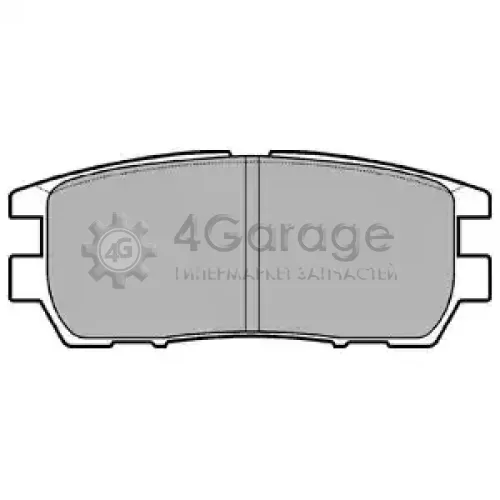 DELPHI LP954 Комплект тормозных колодок дисковый тормоз