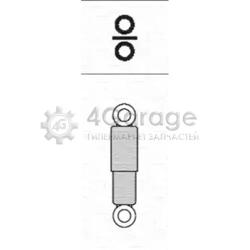 MAGNETI MARELLI 351815070000 Амортизатор задний GAS