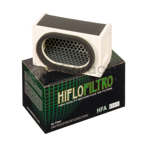 HIFLO FILTRO HFA2703 Воздушный фильтр МОТО Kawasaki ZR400/ ZR550/ ZR750/ ZX400 D/ Z550/ ZX550 85>