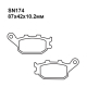 Колодка дискового тормоза SN174 PULLER SN174 в Ростове-на-Дону
